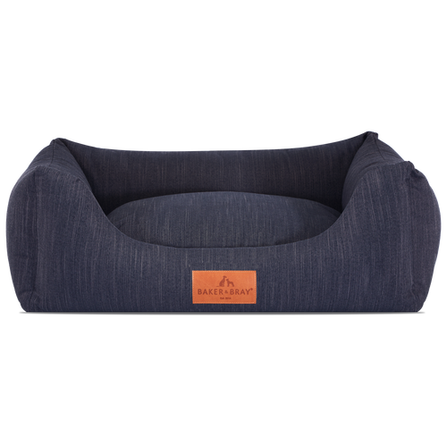 The Comfort - Eco Friendly Orthopaedic Luxury Dog Bed, Navy Blue